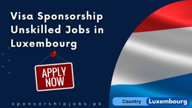 Visa Sponsorship Unskilled Jobs in Luxembourg