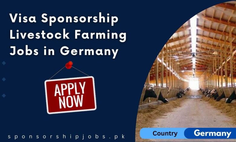 Visa Sponsorship Livestock Farming Jobs in Germany