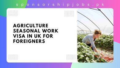 Agriculture Seasonal Work Visa in UK for Foreigners