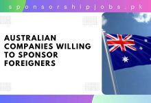 Australian Companies Willing to Sponsor Foreigners