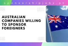 Australian Companies Willing to Sponsor Foreigners