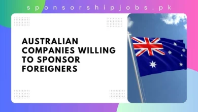 Australian Companies Willing to Sponsor Foreigners