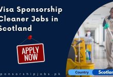 Visa Sponsorship Cleaner Jobs in Scotland