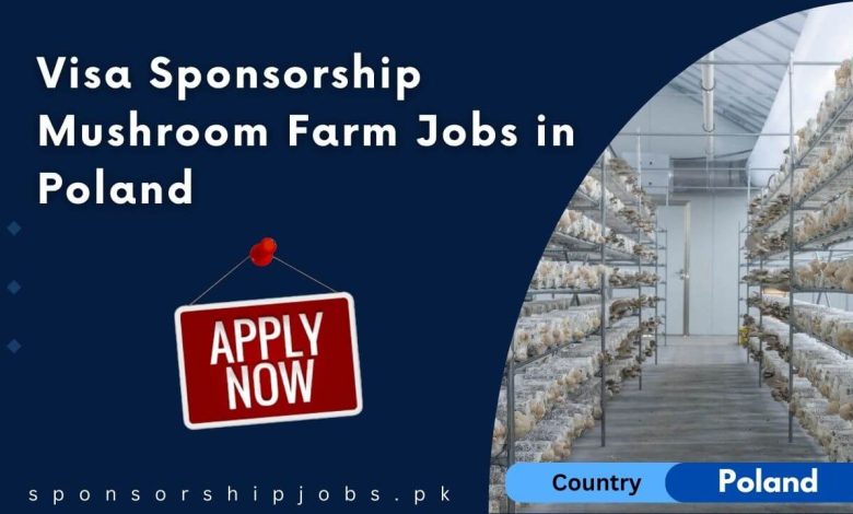 Visa Sponsorship Mushroom Farm Jobs in Poland