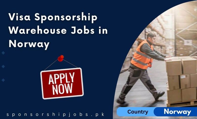 Visa Sponsorship Warehouse Jobs in Norway