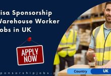 Visa Sponsorship Warehouse Worker Jobs in UK