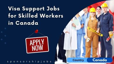 Visa Support Jobs for Skilled Workers in Canada