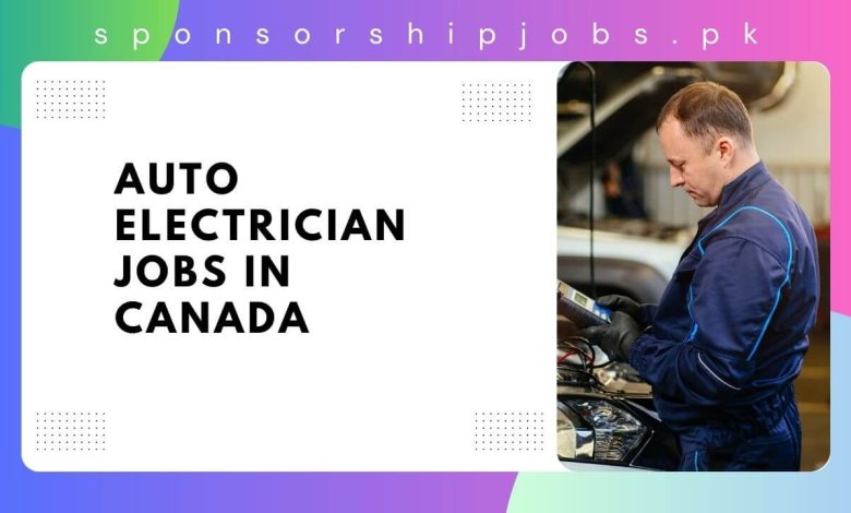 Auto Electrician Jobs in Canada