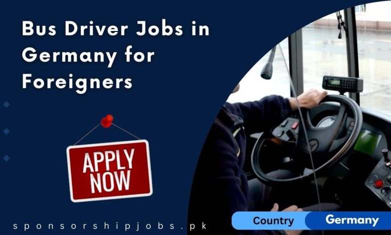 Bus Driver Jobs in Germany for Foreigners