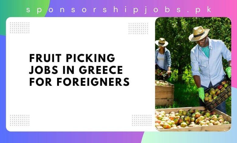 Fruit Picking Jobs in Greece for Foreigners