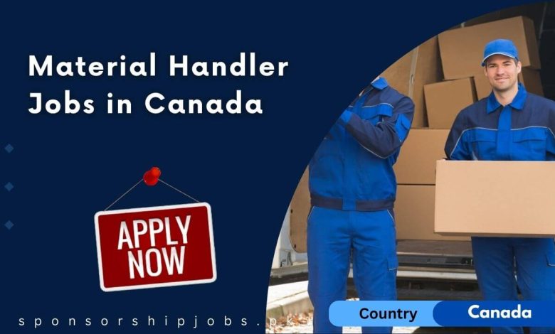 Material Handler Jobs in Canada