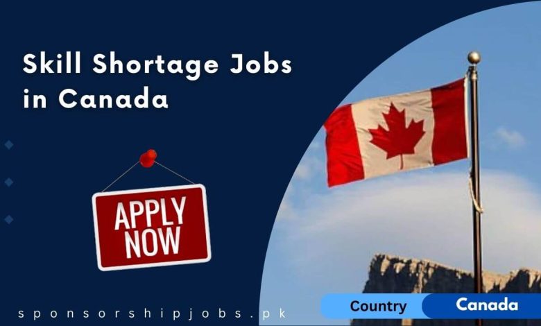 Skill Shortage Jobs in Canada