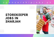 Storekeeper Jobs in Sharjah