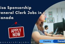 Visa Sponsorship General Clerk Jobs in Canada