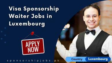 Visa Sponsorship Waiter Jobs in Luxembourg