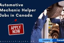 Automotive Mechanic Helper Jobs in Canada