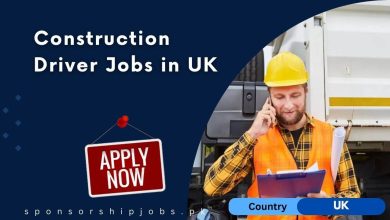 Construction Driver Jobs in UK