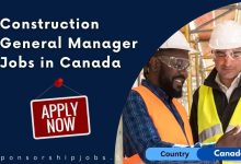 Construction General Manager Jobs in Canada