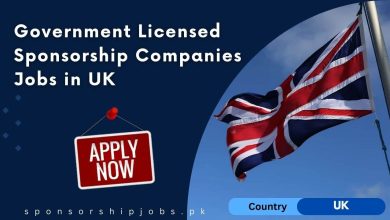 Government Licensed Sponsorship Companies Jobs in UK