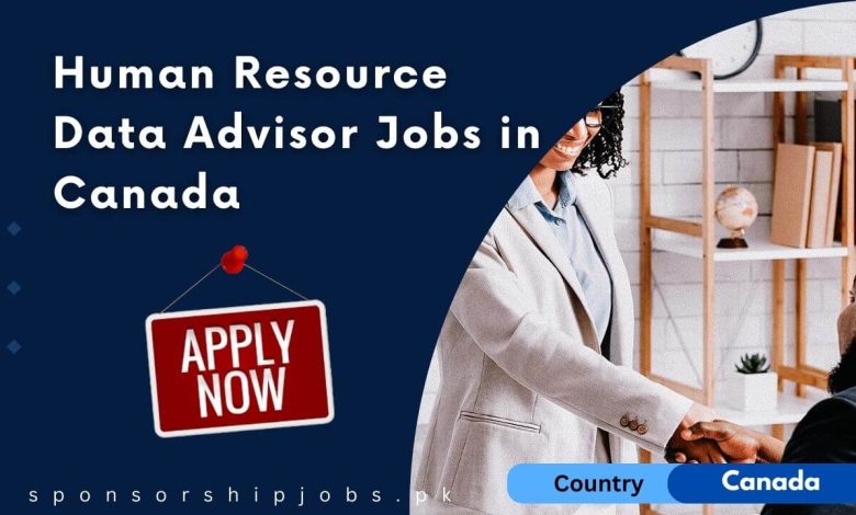 Human Resource Data Advisor Jobs in Canada