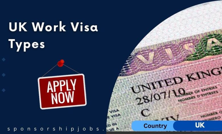 UK Work Visa Types
