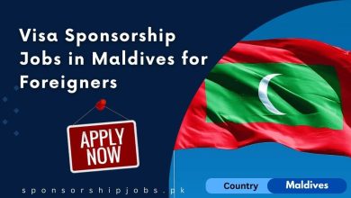 Visa Sponsorship Jobs in Maldives for Foreigners