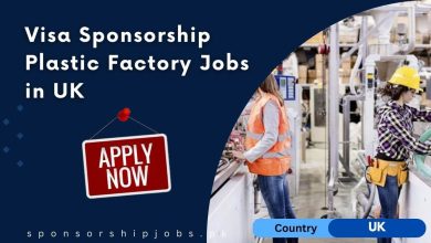 Visa Sponsorship Plastic Factory Jobs in UK