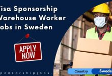 Visa Sponsorship Warehouse Worker Jobs in Sweden