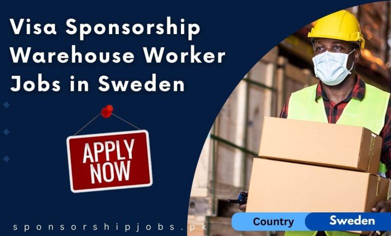 Visa Sponsorship Warehouse Worker Jobs in Sweden