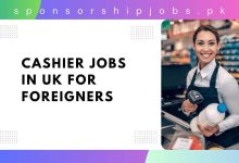 Cashier Jobs in UK For Foreigners