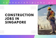 Construction Jobs in Singapore