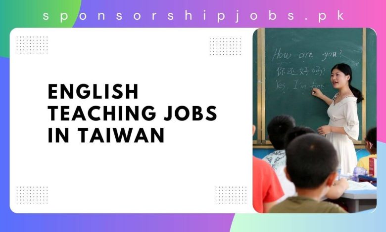 English Teaching Jobs in Taiwan