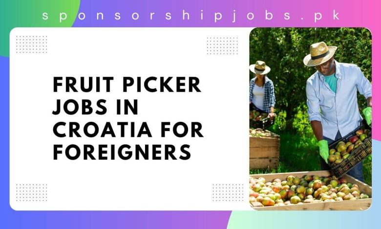 Fruit Picker Jobs in Croatia for Foreigners