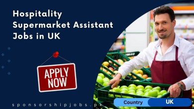 Hospitality Supermarket Assistant Jobs in UK