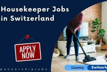 Housekeeper Jobs in Switzerland