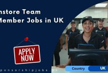 Instore Team Member Jobs in UK