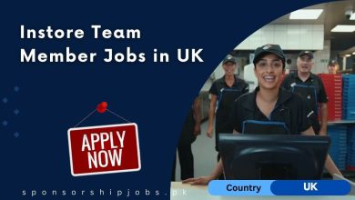 Instore Team Member Jobs in UK