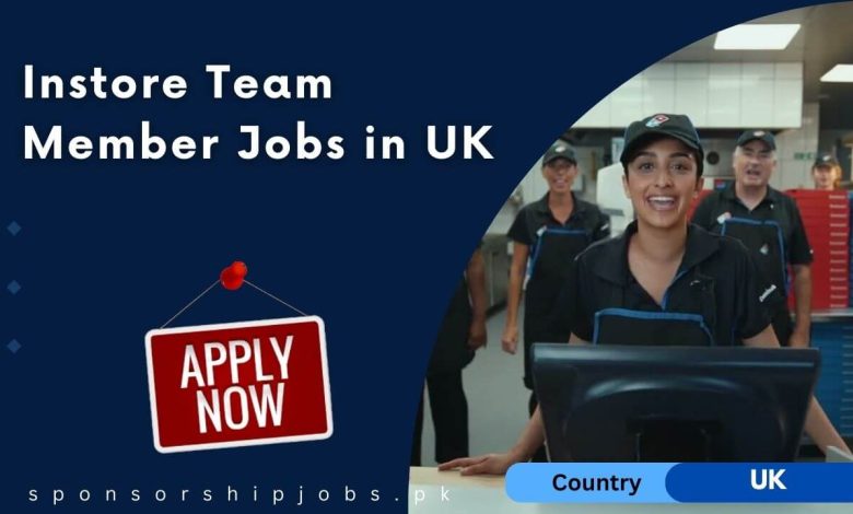 Instore Team Member Jobs in UK