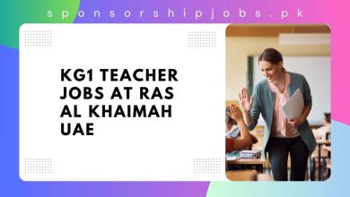 KG1 Teacher Jobs at Ras Al Khaimah UAE