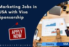 Marketing Jobs in USA with Visa Sponsorship
