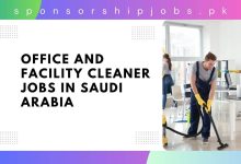 Office and Facility Cleaner Jobs in Saudi Arabia