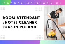 Room Attendant /Hotel Cleaner Jobs in Poland