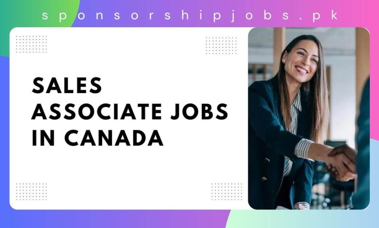 Sales Associate Jobs in Canada