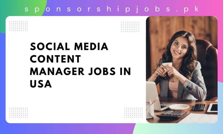 Social Media Content Manager Jobs in USA