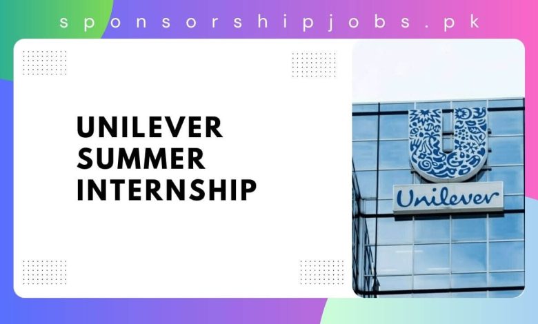 Unilever Summer Internship