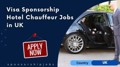 Visa Sponsorship Hotel Chauffeur Jobs in UK