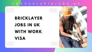 Bricklayer Jobs in UK with Work Visa