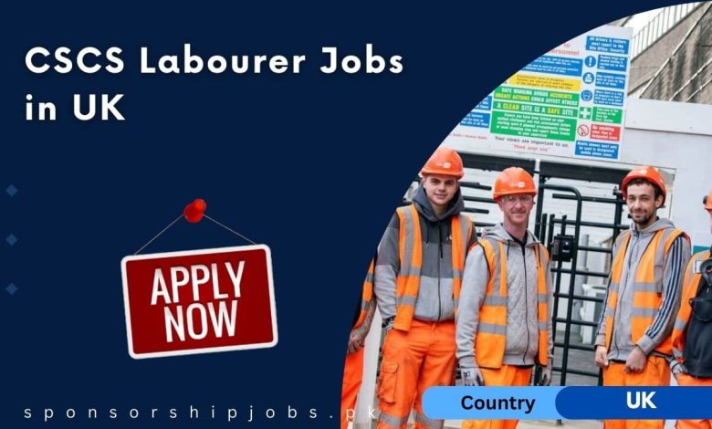 CSCS Labourer Jobs in UK