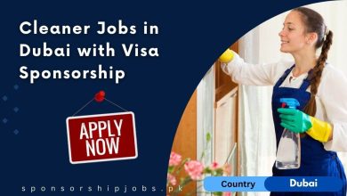 Cleaner Jobs in Dubai with Visa Sponsorship