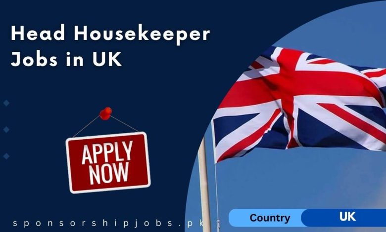 Head Housekeeper Jobs in UK